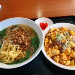 倉敷市真備町 コメリ斜め向かい【台湾料理 新四季】昼限定ランチセットメニューのラーメンと麻婆飯を爆食!