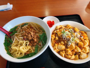 倉敷市真備町 コメリ斜め向かい【台湾料理 新四季】昼限定ランチセットメニューのラーメンと麻婆飯を爆食!