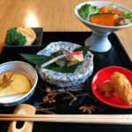 矢掛駅から徒歩7分 備中屋長衛門・お食事処 邑楽里(ゆらり)の和食ランチ「姫御膳」で、初の玄米麺体験!