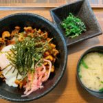 玉野市深山公園内 深山のカフェ食道の「温玉あなご飯」は、Sea級グルメグランプリの「たまの温玉めし」を改良したオリジナル!