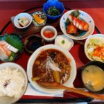 「バイパス青江」から徒歩2分 旬彩 菜の花の日替りランチは開店前から待つ人が!人気の秘密は品数多く味もコスパも良い!