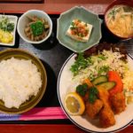 邑久駅から車で2分 居酒屋 彩肴(さき)でカキフライ定食を頂くも、黒豚トンカツ他9種類のランチは毎日通いたくなる