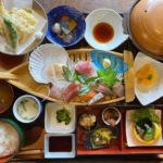 高島駅から車で5分 居食家 エビス水産 高屋店で初ランチするも開店前にまさかの行列!限定の松花堂弁当注文の予定が舟盛り御膳に!