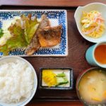 岡山駅から徒歩10分 海鮮料理 はまゆうにて初ランチ!刺身が気になるも、日替定食のあじの竜田揚げを頂き、ダイエットチャレンジ終了