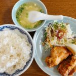 大多羅駅から車で5分 中華料理 万寿苑のサービスランチに舌鼓!若鶏の唐揚げのジューシーさや野菜炒めの味付けも大満足!