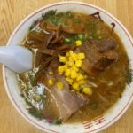岡山駅から徒歩10分 老舗のラーメン店、金八ラーメンの角煮チャーシューがウマ過ぎる!豚骨醤油のスープと麺の相性も良し!