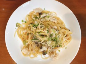 西大寺駅から車で2分 イタリアンのお店 セレーノ ディ プリマヴェーラでパスタランチ!ペペロンチーノ・ナポリタン・クリームソースを注文!