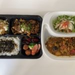 【岡山市東区のテイクアウト】西大寺駅から車で2分 今日のランチは、昼飯 居酒屋 三岳屋にて日替り定食と夏野菜のキーマカレー!