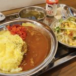岡山市中区 古民家カフェ 十五喫茶店で初ランチ!素敵な空間で、日替りの表町肉焼処黒場の牛スジカリーをオーダー!