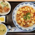 庭瀬駅から車で3分 中華料理【友家(ゆうや)】で初ランチ!麻婆豆腐と四川担々麺・炒飯のセットで悩んだ結果・・・・