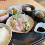 東岡山駅すぐ近く【あんぽんたんカフェ えつぼ(笑壺)】2回目訪問!今回は刺身付きの「大笑(おおわらい)セット」に舌鼓!