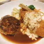 岡山市役所スグ近く【洋食 キッチン かもめ】ランチで食べた肉々しいハンバーグが本当に肉々しくて美味い!
