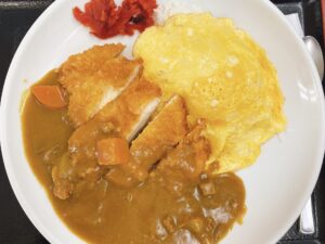 瀬戸内市邑久町【道の駅 一本松展望園】レストランが大人気!カキフライ定食と迷うもオムカツカレー750円に釣られてしまった!