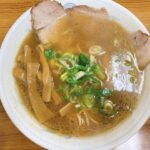 岡山駅西口徒歩5分【中華そば 浅月 本店】名物の「勝ツそば」は次回に・・・初訪問ゆえトッピング無しで秘伝のスープを楽しみたい!