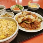 岡山市南区 迫川駅から車で4分【レストハウス・キング】焼肉と中華のお店で食べたランチの酢豚はボリューミーで美味い!
