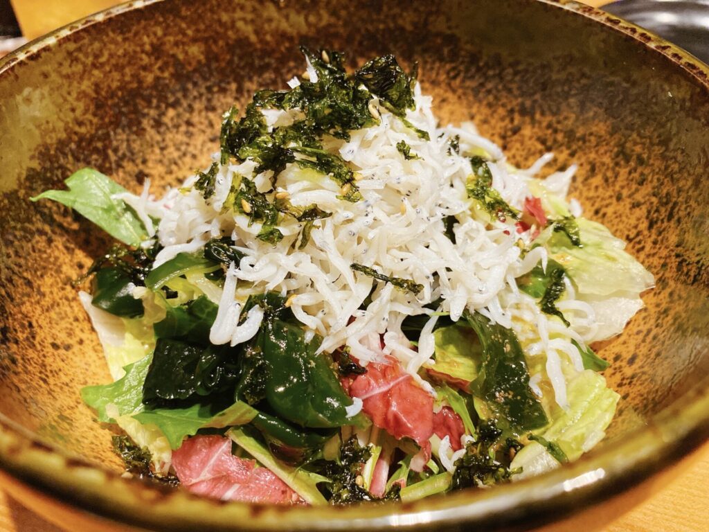 まぐろと旬菜kurofuneサラダ