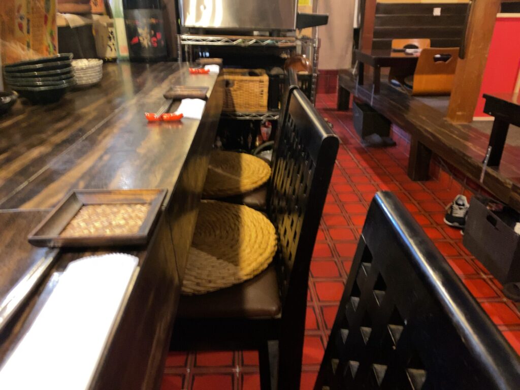 日韓食堂の店内