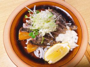 鰻と鰆の塩タタキが激ウマの 魚料理の店 うおじま を初の夜訪問!