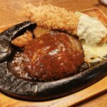 トマト&オニオン 岡山城東店 数量限定!至高の神戸牛ハンバーグにて夕食タイム!溢れる肉汁が口の中に広がる・・・・