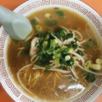 中央卸売市場内【中華そば料理 はら田】朝ラーは豚骨醤油と焼飯半分のハンチャンで!
