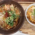 赤磐市【中華そば きんばね】鶏ガラスープ好きには堪らないラーメン店がオープン!ガッツリいくなら丼とセットがおススメ!