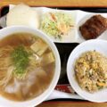 玉野市【手作り豚まんとラーメンの店 八十八家本店】チャーハンと子豚まんセットの数量限定ランチがオトク! IMG_1772