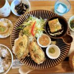 赤磐市【気まぐれキッチン 月うさぎ】頭島の牡蠣フライが濃くて美味い!唐揚げもボリューミー!!