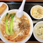 岡山市中区【中華食堂 味道】酢豚や油淋鶏等の定食と迷うも今日のランチは麻辣刀削麺!駐車場情報もアリ!