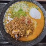 備前市【大阪屋】担々ホルモン麺が美味い!24時間営業で和食 洋食 中華が楽しめる食堂!!