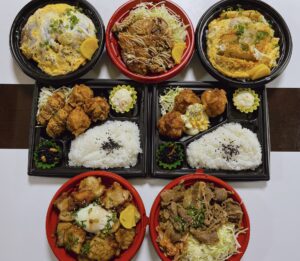 岡山市北区のテイクアウト【ミートはしぐち 青江本店】肉屋さんのお弁当にワクワク感が止まらない!丼が540円!