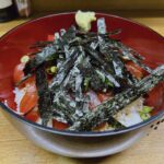 岡山市南区【まあちゃん食堂】マグロの漬け丼 700円!時間差ランチが昭和の良き時代の気分で頂ける!