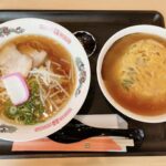 岡山市北区【寿々福】町中華のランチタイム!中華そばセットに選んだのは「おぼれあんの天津飯」