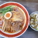 岡山市北区【らぁ麺 ブギー】笠岡ラーメンが美味い!スープに麺そして煮鶏チャーシューも最高!