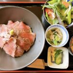 赤磐市【ギャラリー 桃歌】見晴らしのいい古民家カフェで頂くランチはローストビーフ丼とハンバーグ!