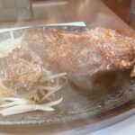 【〆ステーキ あくら通り店】岡山駅近くにて肉ランチ!サーロイン300gとローストビーフ丼で夏に負けないスタミナを!