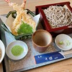 瀬戸内市【蕎麦 う垣】ランチは石臼で挽いた幻の蕎麦!?数量限定の「あぐー豚の角煮そば」と「大海老天ざるそば」に舌鼓!
