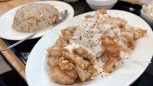岡山市北区【中華料理 王潮(おうちょう)】南蛮唐揚定食と麻婆豆腐定食がボリューミーで美味しくてコスパもいい!