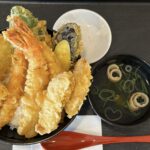 岡山市北区【天カツ家 野田店】茶色祭りだ!えび穴子天丼と鶏唐天でガッツリランチ!