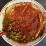 岡山市中区【尾道ラーメン 燈(AKARI) 高島店】「うらじゃラーメン」と「チャーシュー丼」のランチセットに大満足!