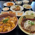 岡山市北区【中華料理 梅花飯店】エビチリや麻婆天津丼のボリューム満点セットで超満腹ランチ!