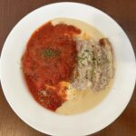 赤磐市【オムライスの店 山陽店】ランチはトマト&ホワイトソースとデミグラス!子供も大人も楽しめるお店
