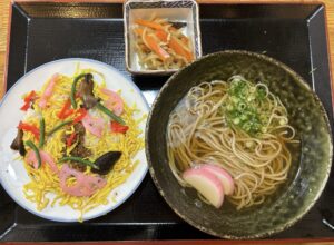 岡山市東区【愛庵 手打ちそば処】蕎麦好きさんに人気のお店でランチタイム!昼定食がコスパいい!