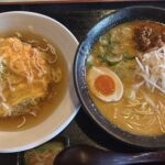 和気町【とんこう】中華料理店のオムチャーハンが大人気!担々麺とのセットに大満足~!!