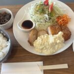 岡山市南区【nanala(ナナラ)】ランチもモーニングも大人気!ぷりぷりエビカツとポークチャップに舌鼓!