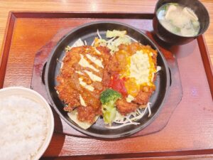 岡山市北区【根本商店 今店】ボリュームNo.1のヘビー級チキンカツ！コスパも良くて味にも量にも満足！
