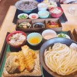 岡山市東区【和蔵隠れ家 蔵の音(くらのね)】古民家でのランチは、うどんとそばと食べ放題のおばんざい!