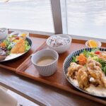 道の駅黒井山グリーンパーク【そらいろカフェ】での初ランチはチキン南蛮定食と海老フライ＆ハンバーグ定食