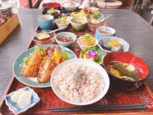 【カフェギャラリー茶蔵】西大寺の人気スポットで久々のランチ！品数多くて味にも量にも満足でリピ確定！